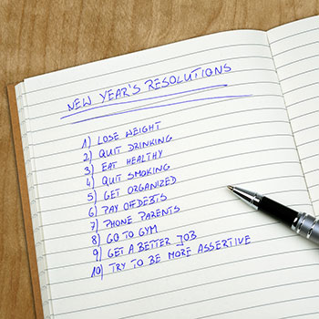 New Year Resolutions