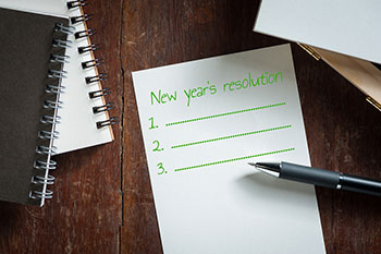 New Year Resolutions